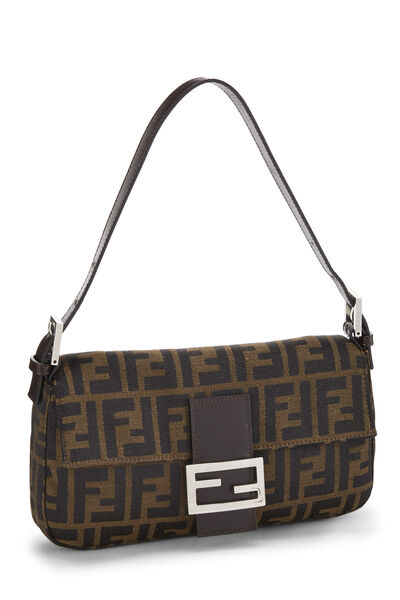 FENDI Bag. Fendi Vintage Light Brown and Dark Bronze Woven