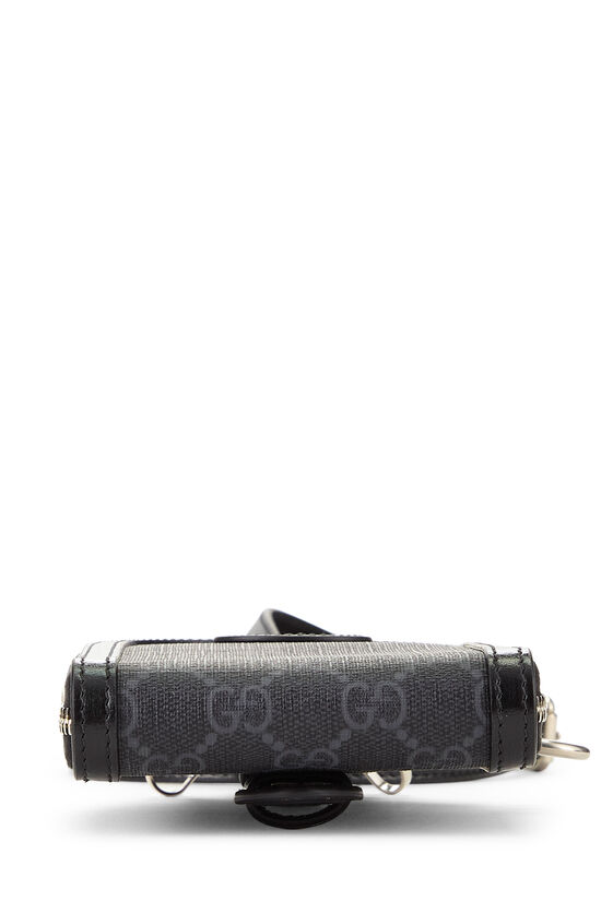Black GG Supreme Canvas Interlocking GG Crossbody Mini, , large image number 4