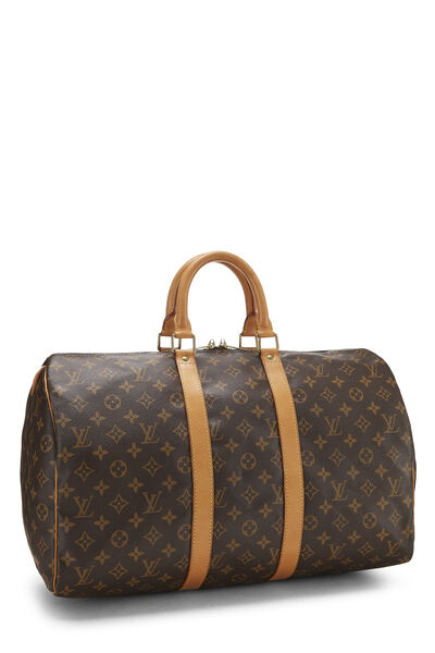 Monogram Canvas Keepall 45, , large