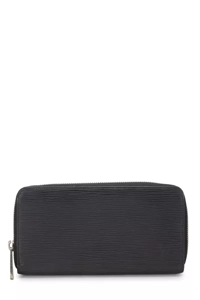 Black Epi Zippy Wallet