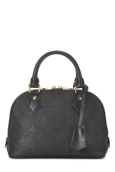 Louis Vuitton Black Monogram Empreinte Neo Alma BB