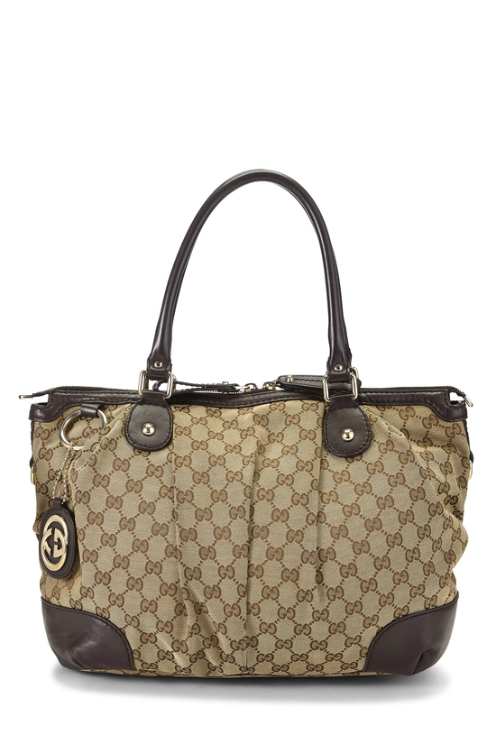 Original GG Canvas Sukey Zip Handbag, , large image number 0