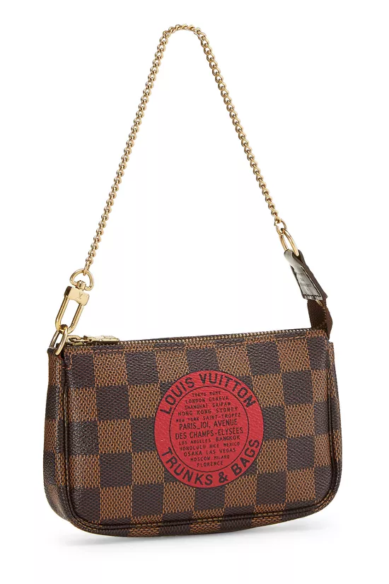 Damier Ebene Trunks & Bags Pochette Accessoires Mini, , large image number 1
