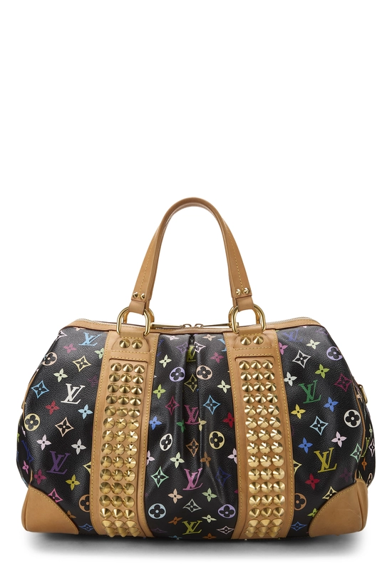 Takashi Murakami x Louis Vuitton Black Monogram Multicolore Courtney GM, , large image number 0