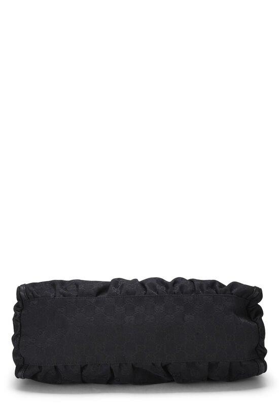 Black Original GG Canvas D-Ring Abbey Shoulder Bag, , large image number 4