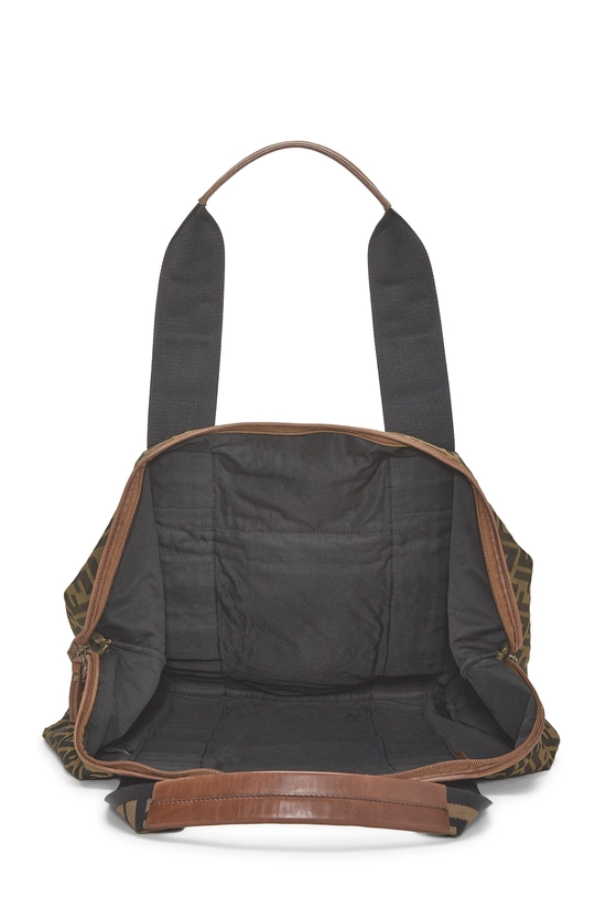 Brown Zucca Canvas Boston Large, , large image number 5