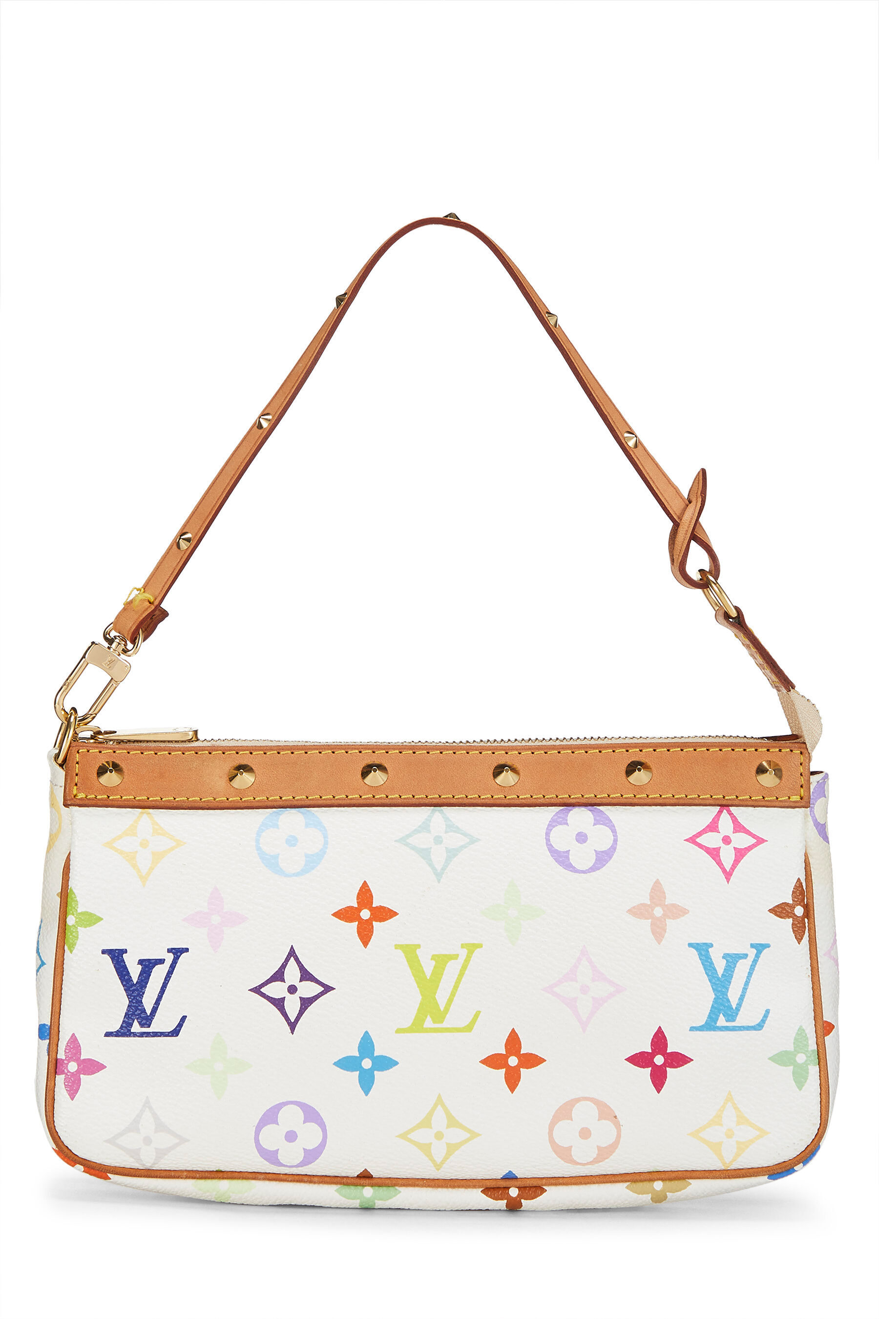 Louis Vuitton Takashi Murakami x Louis Vuitton White Monogram Multicolore  Pochette Accessoires - Zeithistorische-forschungenShops