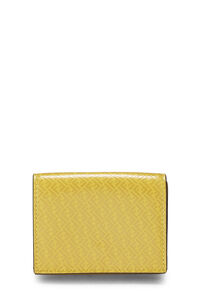 Yellow Caviar Quilted Medium Gusset Flap Wallet Light Gold Hardware, 2023