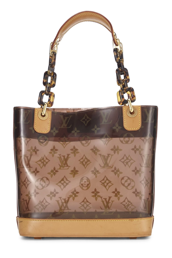Brown Monogram Ambre Vinyl Cabas PM, , large image number 0