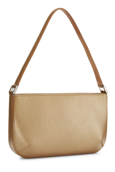 Beige Monogram Vernis Mat Fowler, , large