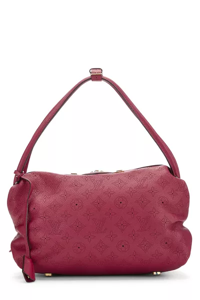 Louis Vuitton Pink Monogram Mahina Galatea PM