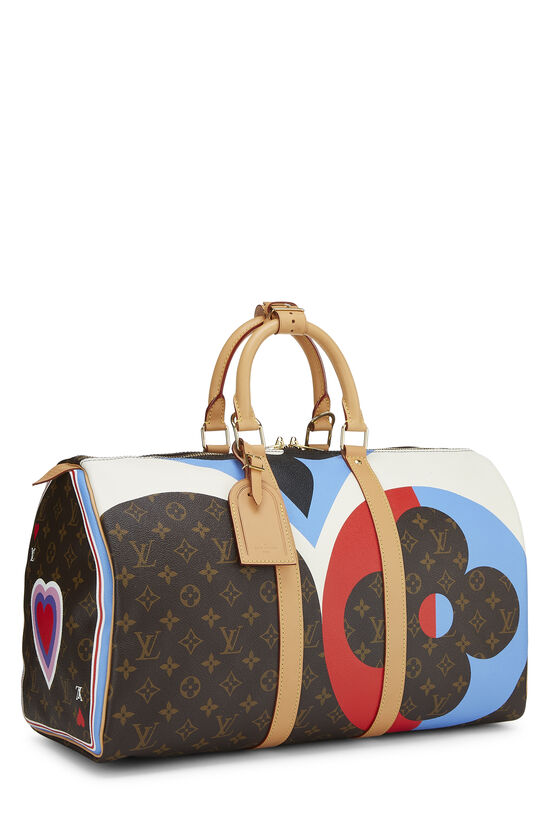 Monogram Canvas Game On Keepall Bandouliere 45, , large image number 1