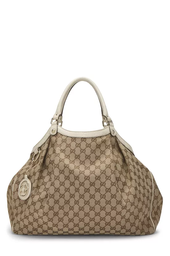 Original GG Canvas Sukey Tote Large, , large image number 0