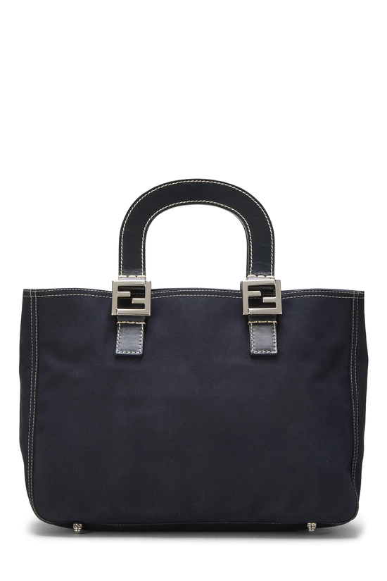 Navy Canvas Handbag, , large image number 0