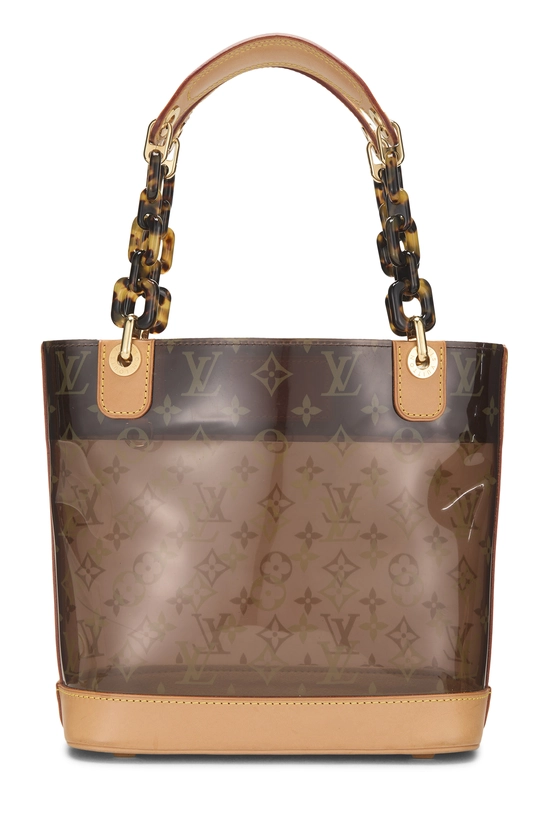 Brown Monogram Ambre Vinyl Cabas PM, , large image number 0