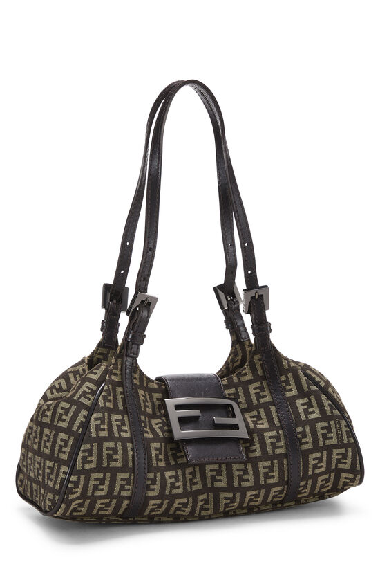 Brown Zucchino Canvas Handbag Mini, , large image number 1