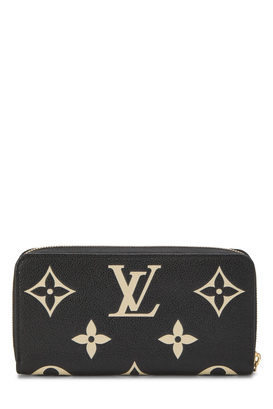 Black Giant Monogram Empreinte Zippy Continental, , large image number 2
