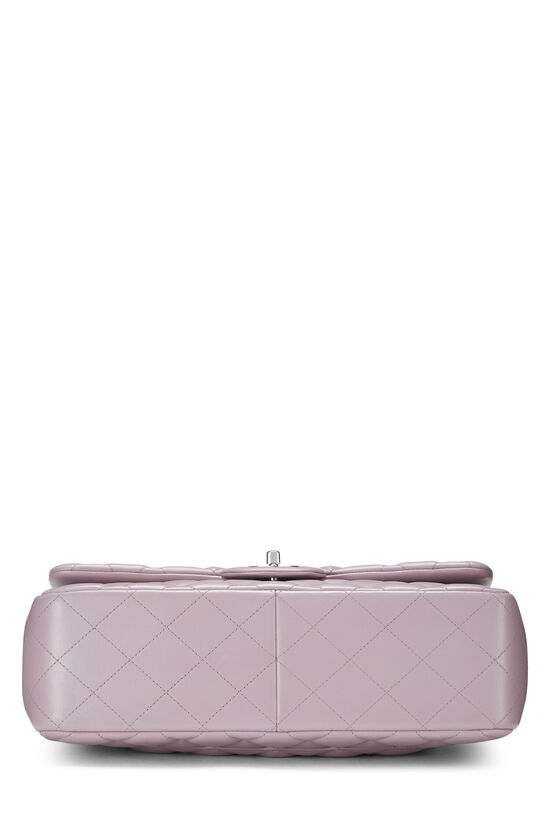 Chanel Purple Quilted Lambskin New Classic Double Flap Jumbo Q6BAQP1IU4007