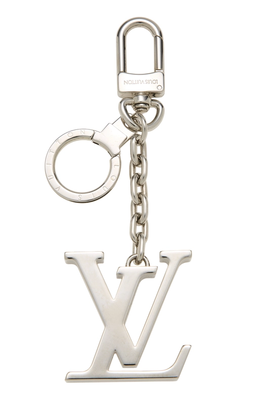Silver Initiales Key Holder , , large image number 0
