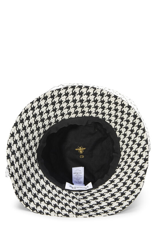 Black & White Houndstooth Bucket Hat, , large image number 2