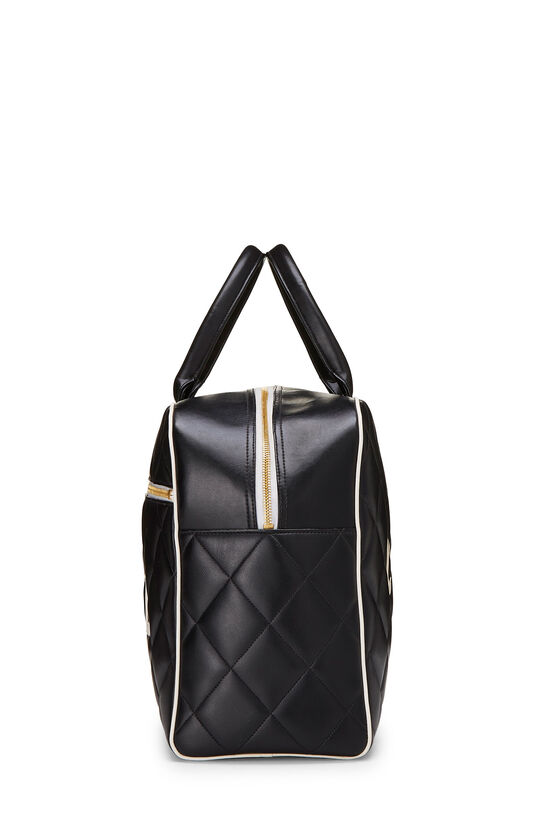 chanel quilted bowler bag