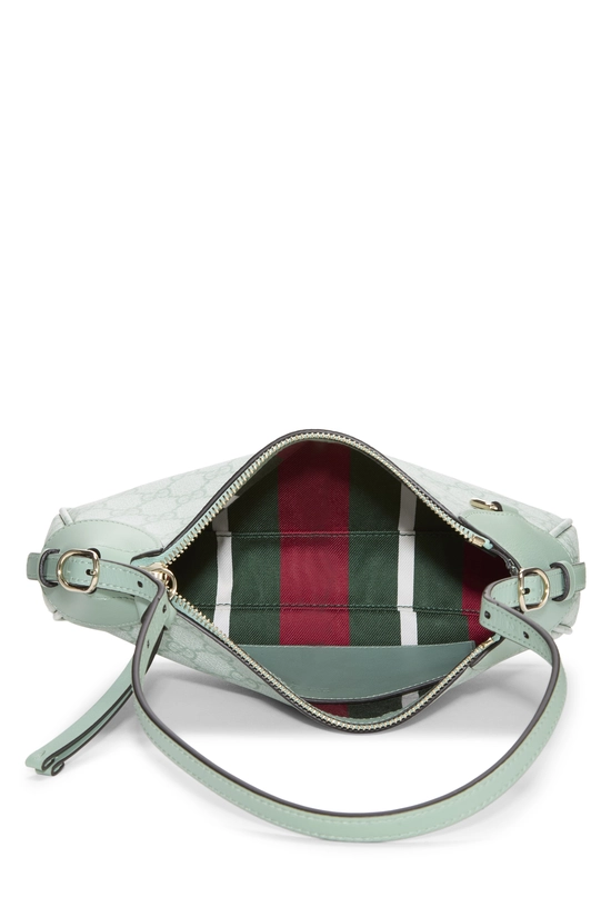Green GG Supreme Canvas Emblem Shoulder Bag Small, , large image number 5