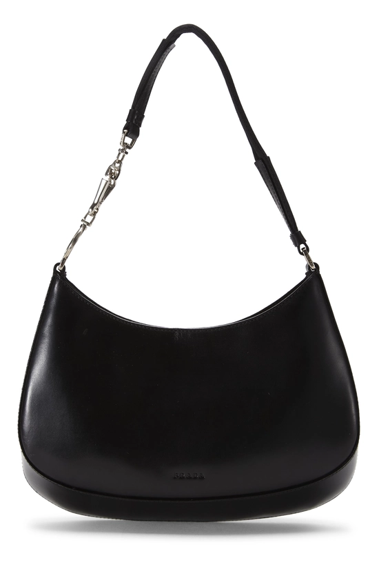 Black Calfskin Hobo, , large image number 0