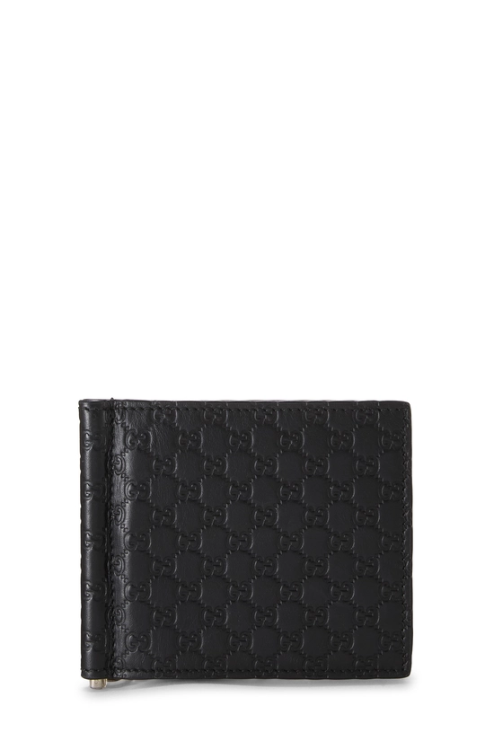 Black Microguccissima Bifold Wallet, , large image number 0