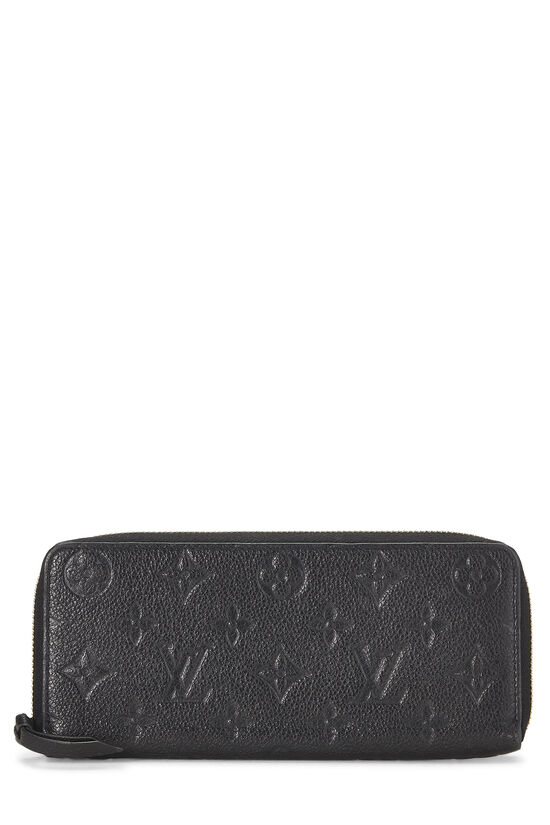 Black Monogram Empreinte Clemence Wallet, , large image number 0