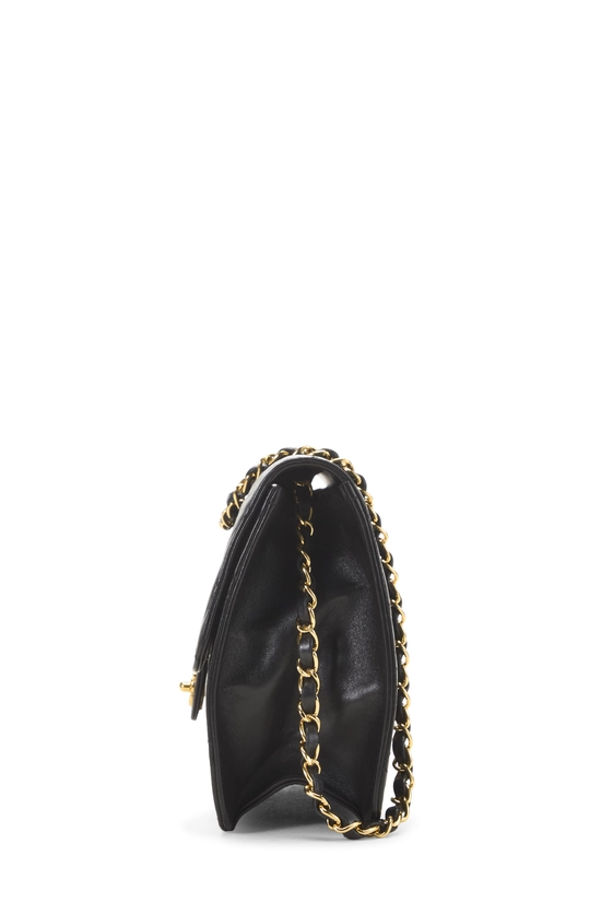 Black Quilted Lambskin Turnlock Ex Flap Medium, , large image number 2