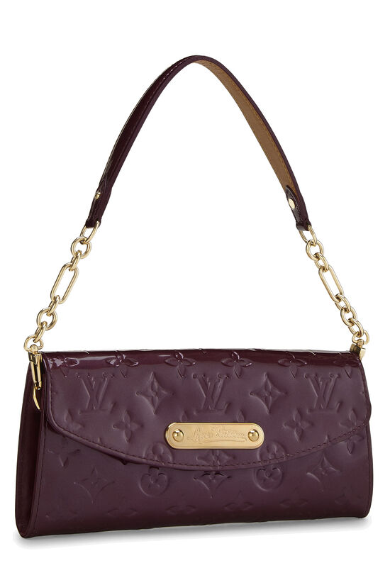 Louis Vuitton Purple Monogram Vernis Sunset Boulevard Shoulder Bag  QJBAZD3AUB074