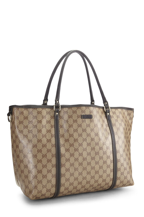 Original GG Crystal Canvas Tote, , large image number 1