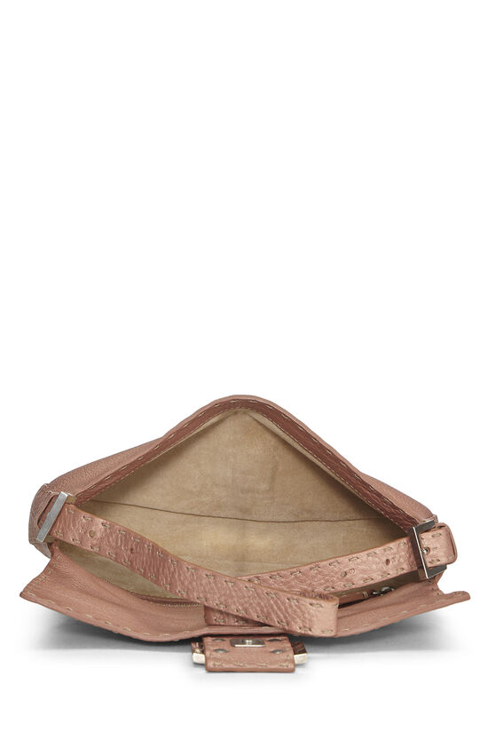 Pink Leather Selleria Baguette, , large image number 5