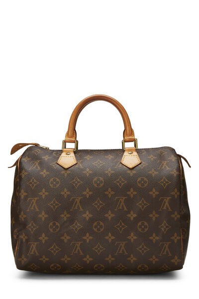 Monogram Canvas Speedy 30, , large
