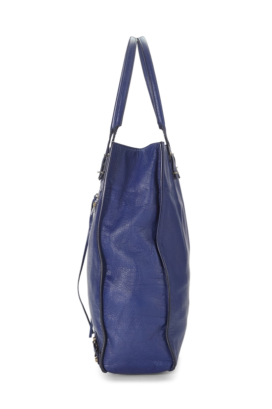 Blue Calfskin Papier A5 Tote, , large image number 2