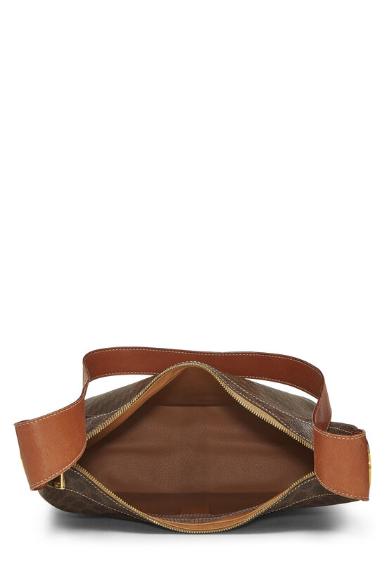 Brown Coated Canvas Macadam Shoulder Bag, , large image number 5
