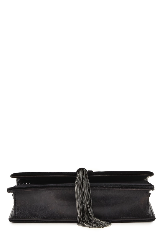 Black Velvet Kate Tassel Wallet On Chain (WOC), , large image number 4