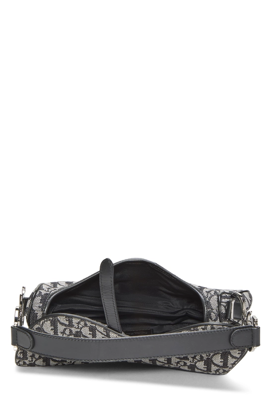 Black Trotter Canvas Saddle Bag, , large image number 5