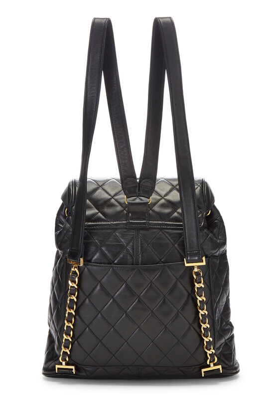 Chanel Black Stitched Calfskin Egyptian Amulet Drawstring Bag Gold Hardware,  2019 Available For Immediate Sale At Sotheby's
