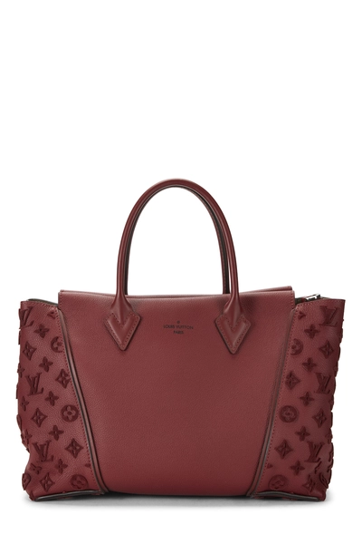 Louis Vuitton Burgundy Veau Cachemire Tote W PM — photo 1