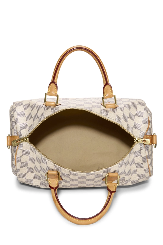 Damier Azur Speedy Bandouliere 30, , large image number 5