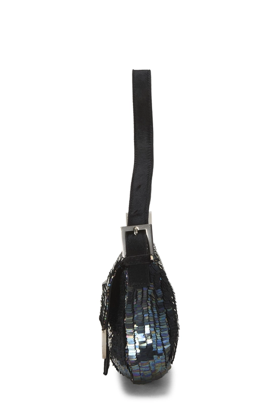 Navy Sequin Baguette, , large image number 2