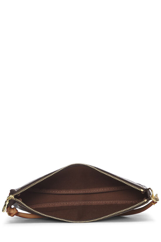 Louis Vuitton accessoire clutch Cherry by Takashi Murakami Brown Leather  Cloth ref.197492 - Joli Closet