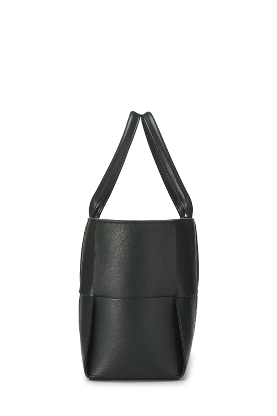 Green Calfskin Maxi Intrecciato Arco Tote Medium, , large image number 2