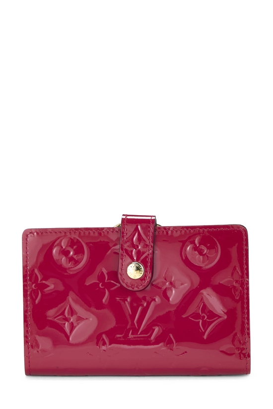 Pink Monogram Vernis Viennois Wallet, , large image number 0