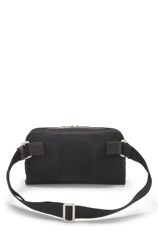 Black Damier Geant Canvas Acrobat Belt Bag, , large image number 3