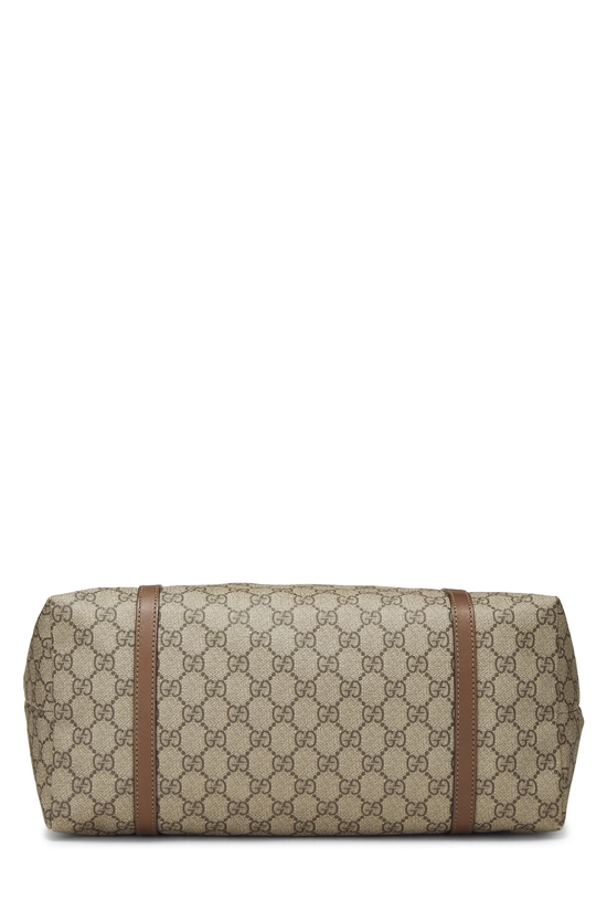 Brown GG Supreme Canvas Nice Tote, , large image number 4