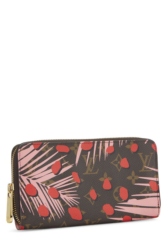 Louis Vuitton Multicolor Monogram Jungle Zippy Continental Wallet  QJA0FKHB0B004