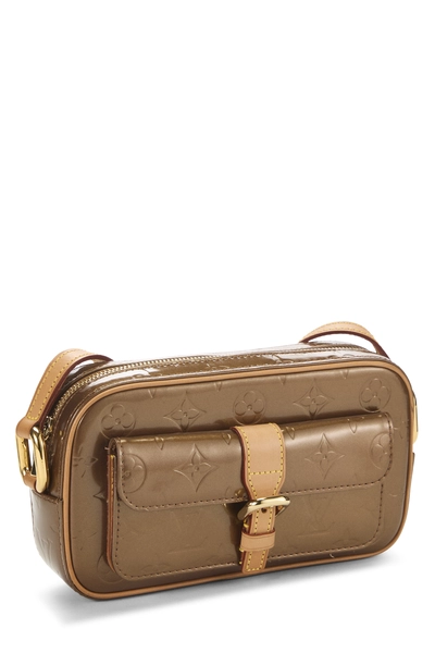 Louis Vuitton Bronze Monogram Vernis Christie MM — photo 2