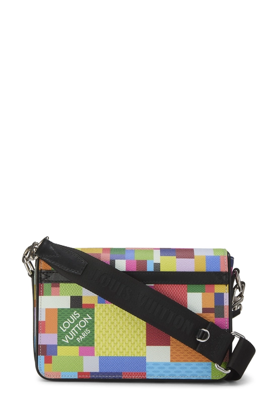 Multicolor Damier Graphite 3D Studio Messenger, , large image number 3